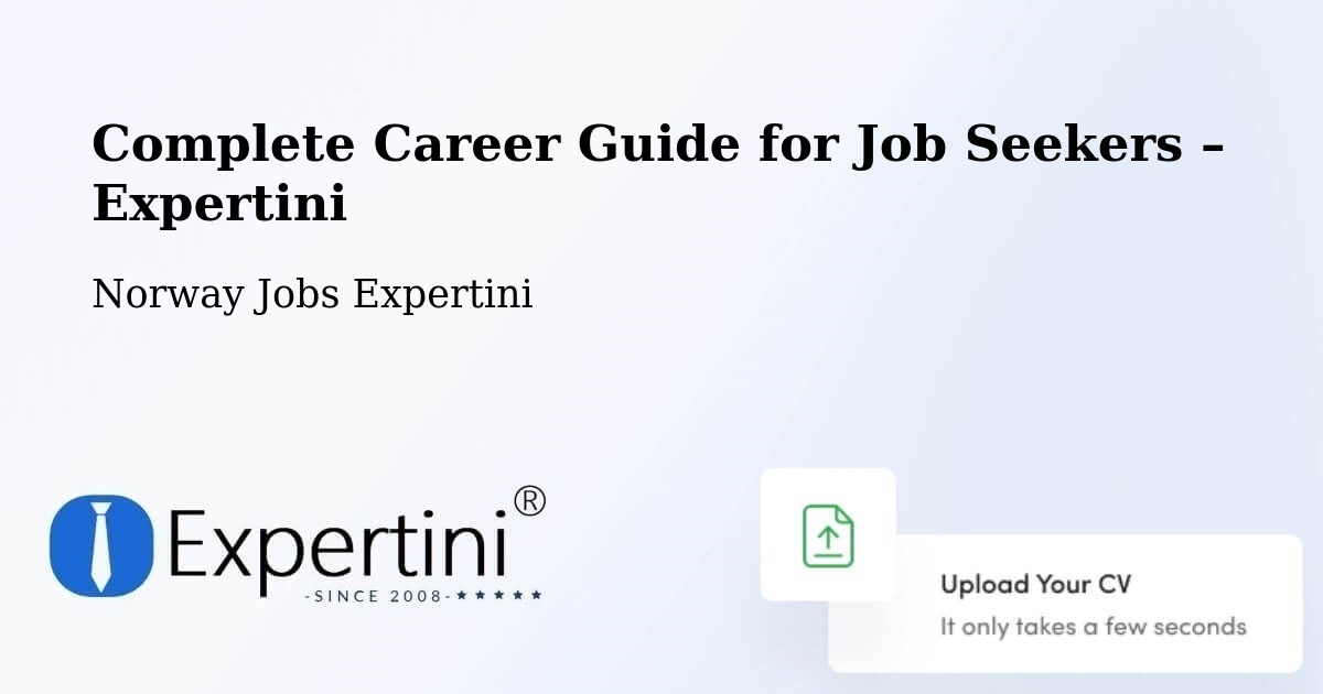 Career Guide for Job Seekers – Dalen - Dalen, Norway Jobs Expertini