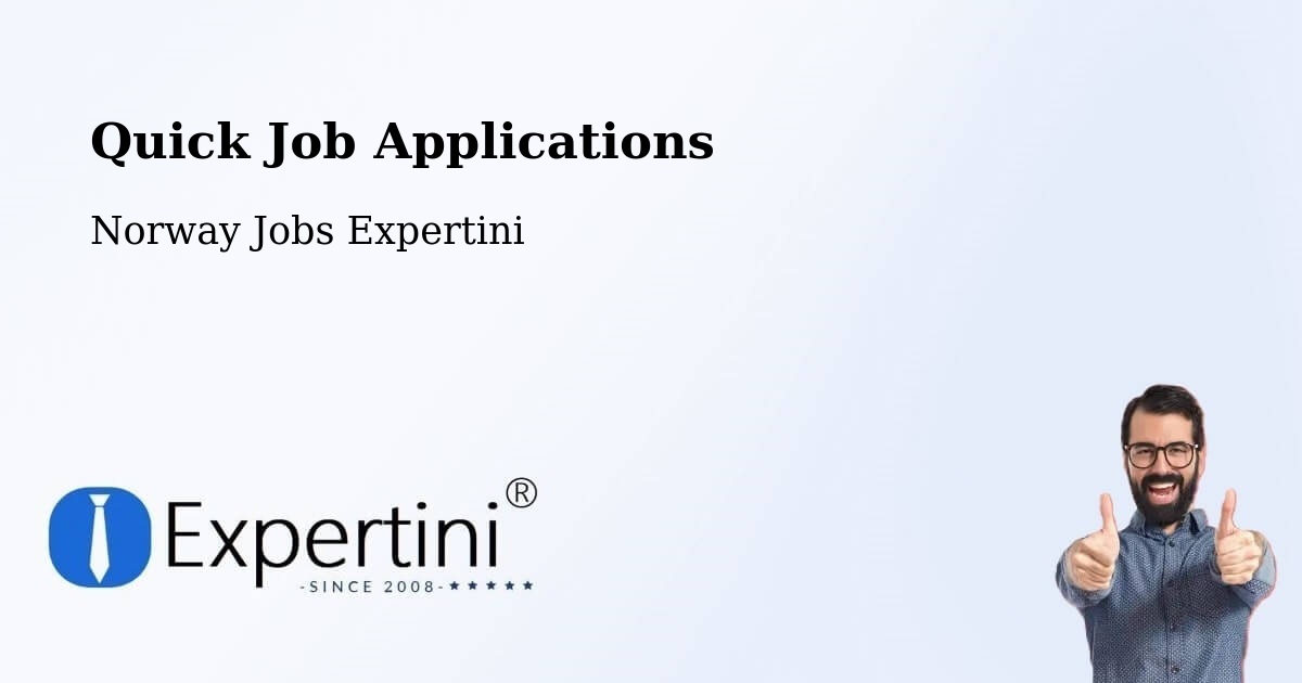 Quick Apply Feature – Dalen - Norway Jobs Expertini